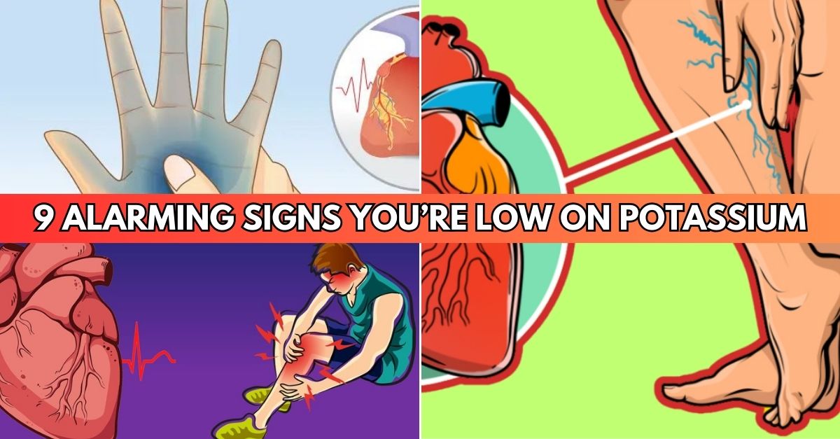 9 Warning Signs of Potassium deficiency low levels