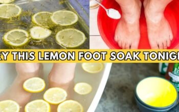 lemon foot soak recipe detox