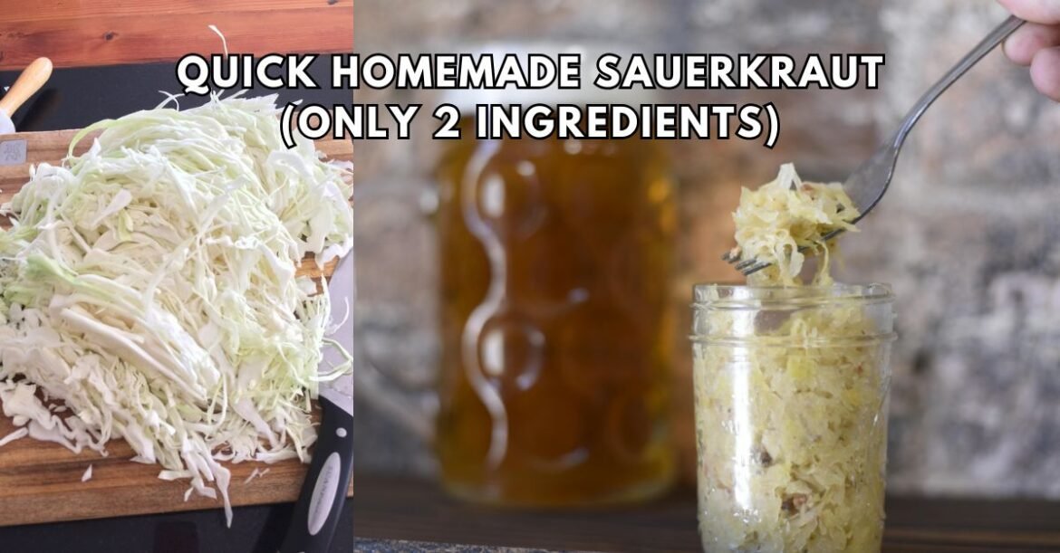 This Simple 2-Ingredient Sauerkraut Recipe Fights Inflammation and Burns Fat