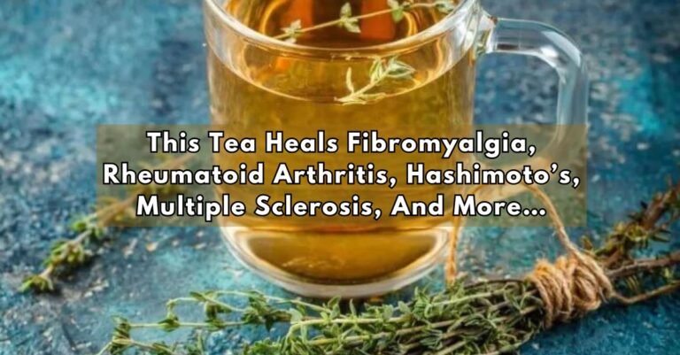 thyme tea fibromyalgia arthritis