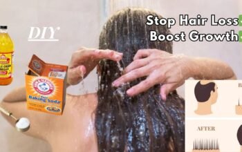 baking soda apple cider vinegar Stop Hair Loss and Boost Growth