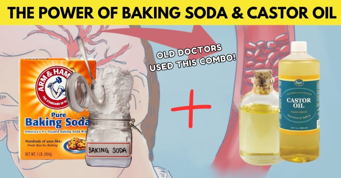 Castor Oil & Baking Soda: The Miracle Duo That Treats 20+ Health Issues!