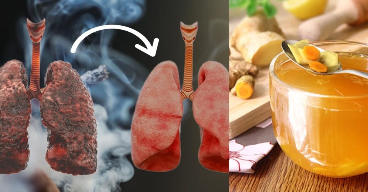 Detox for Smokers and Ex-Smokers: This Drink Cleanses Your Lungs Naturally