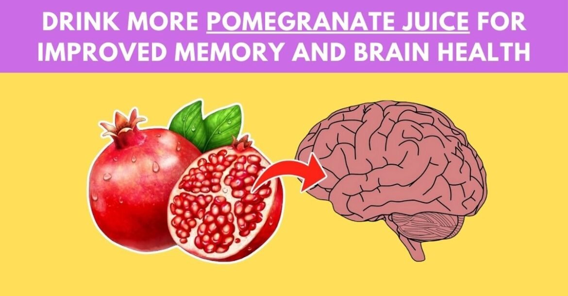 Pomegranate Juice Proven to Supercharge Your Brain Power—See the Results!